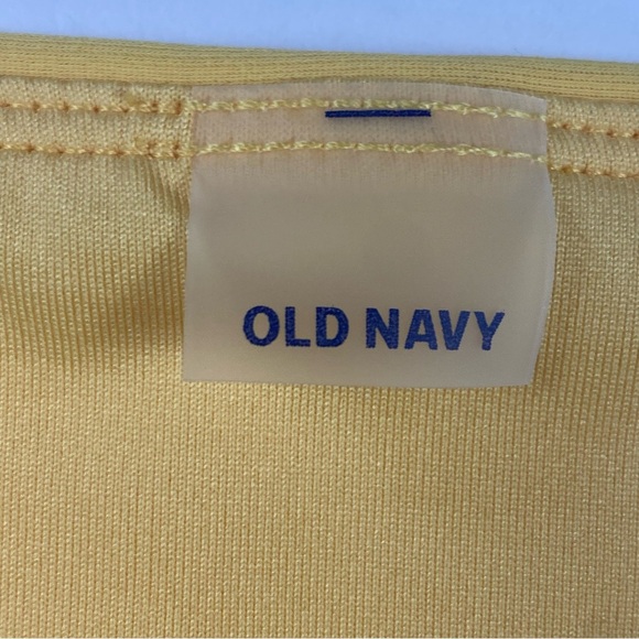 Old Navy Bikini Swim Bottoms Women XXL Yellow Beach UV Protection Swimsuit - Picture 2 of 8